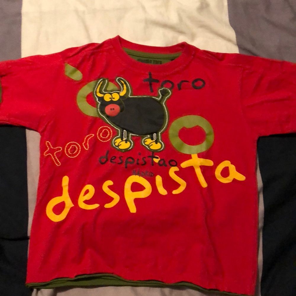 Kids t shirt from Madrid Spain